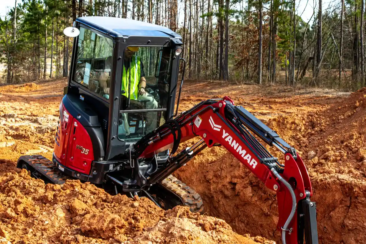 yamnar 35 excavator for rental & hire